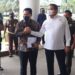 Jaksa Agung  RI BURHANUDDIN Menerima  Kunjungan  Menteri BUMN  ERICK THOHIR