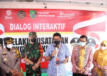 Menperkeraf Sandiaga Uno dan Wakil Bupati Subang Hadiri Acara Dialog Interaktif Antar Pelaku Wisata dan Ekonomi Kreatif Kabupaten Subang