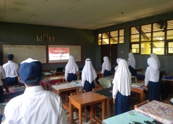 SMPN 7 Pasarkemis Gelar PTM Terbatas Berjalan Lancar