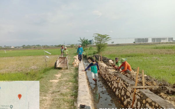 Progres Capai 40 Persen, Kegiatan P3 -TGAI Tahun 2022 di Kabupaten Gresik Tersebar di 7 Lokasi