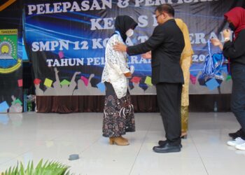 SMPN 12 Kota Tangerang Gelar Pelepasan Dan Perpisahan Siswa Kelas IX Berlangsung Meriah