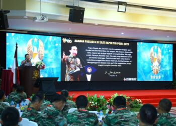 Dihadapan Dansat, Kapolri Tekankan Sinergitas TNI-Polri Harga Mati Demi Wujudkan Indonesia Emas 2045