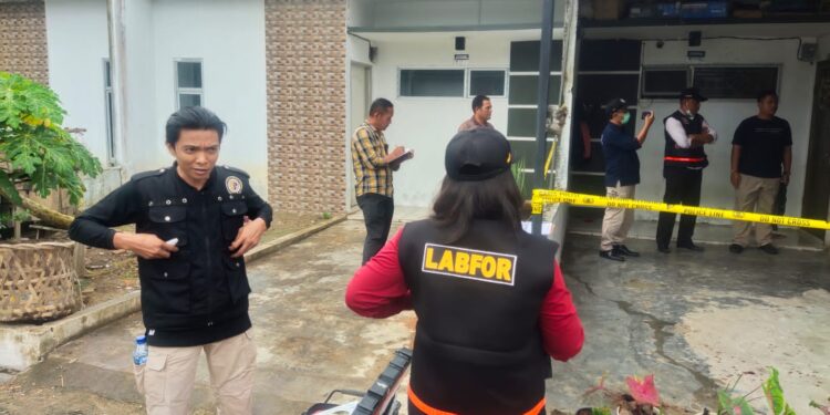 Korban di Duga Tertembak,Tim Inafis Sat Reskrim Polresta Deli Serdang dan Inafis Polda Sumatera Utara  Lakukan Olah TKP