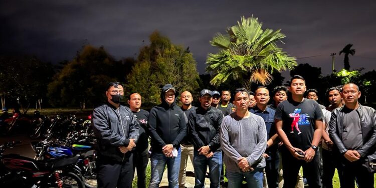 Kapolresta Pimpin Tim Satgas Presisi Polresta Deli Serdang Laksanakan Patroli Antisipasi Balap Liar dan Kejahatanan di Jalanan