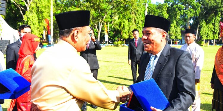Upacara HUT ke-76 Kabupaten Deli Serdang Berlangsung Khidmat