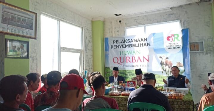 YAYASAN Gemah Ripah Salurkan Hewan Kurban