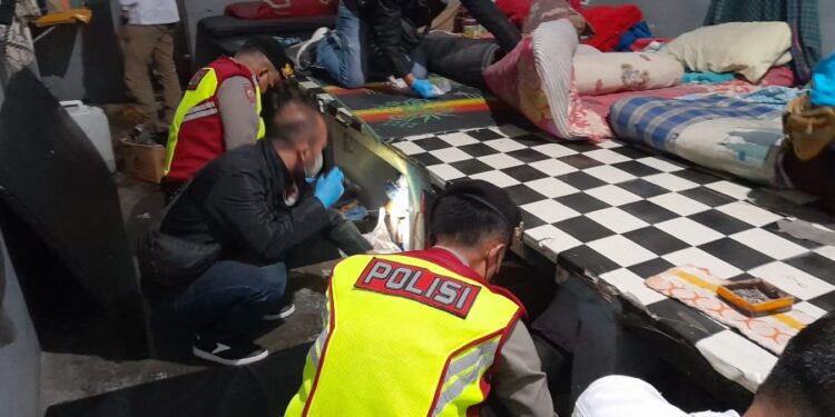 Polres Kuningan dan Tim Gabungan Geledah Kamar Narapidana