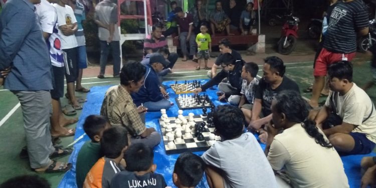 Mengisi Kegiatan Hari Kemerdekaan Republik Indonesia, Warga Babakan Conto Isi Dengan Lomba Catur