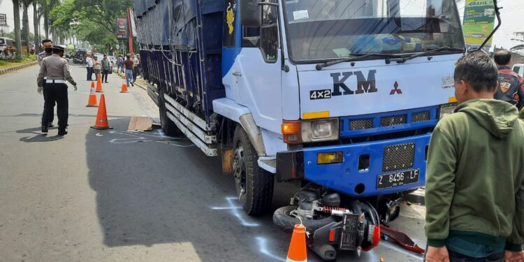 Tewaskan Pesepeda di Pertigaan Rancabango, Sopir Truk yang Rem Blong di Pertigaan Rancabango Dijadikan Tersangka