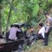 Mobil Pick Up  Berpenumpang 17 Orang Dari Majalengka Jurusan Panjalu, Masuk Jurang Sedalam 30 Meter
