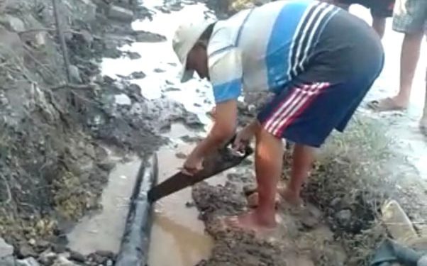 Tak Miliki Rekomtek, Jaringan Pipa Air Minum Swadaya Karangan Kidul Hancur Terimbas Pelebaran Jalan