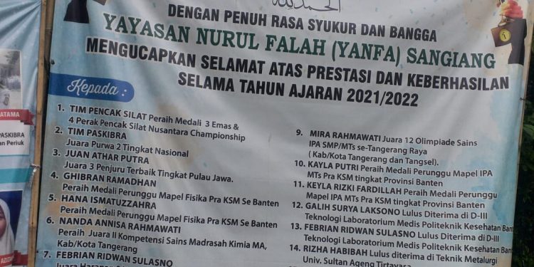 Yayasan Nurul Falah (YANFA) Berprestasi Pada Ajang Kejuaraan Yang Diperlombakan