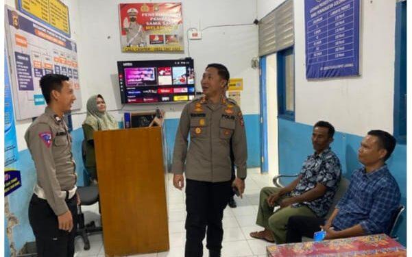 Pastikan Pelayanan Optimal, Kapolres Empat Lawang Cek Tempat Pelayanan SIM Satlantas