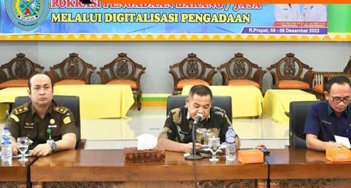Pemkab Labuhanbatu Adakan Sosialisasi Reforma Pengadaan Barang Dan Jasa