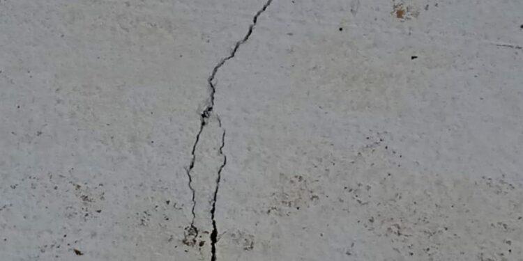 Kok Bisa, Sudah Ada Bagian Retak DiProyek Underpass Dewi Sartika