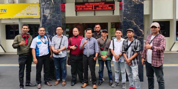 Kasus Pengeroyokan Wartawan di SPBU Cikupa Acara Pemriksaan Saksi, PH Apresiasi Majelis Hakim