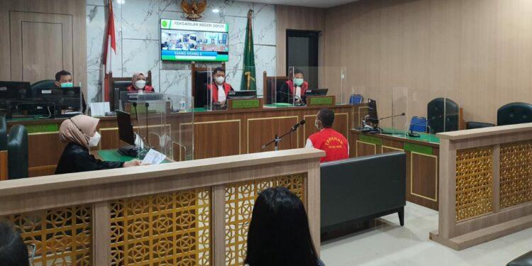 Persidangan di  Pengadilan Negeri Depok Kembali Digelar Secara Luring