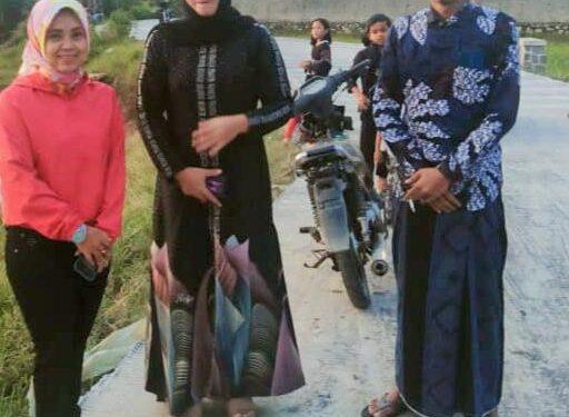 Melalui Program Aspirasi Lina Marliana Pembangunan Jalan di Desa Jatiragas Hilir Jadi Bagus, Warga Berterimakasih