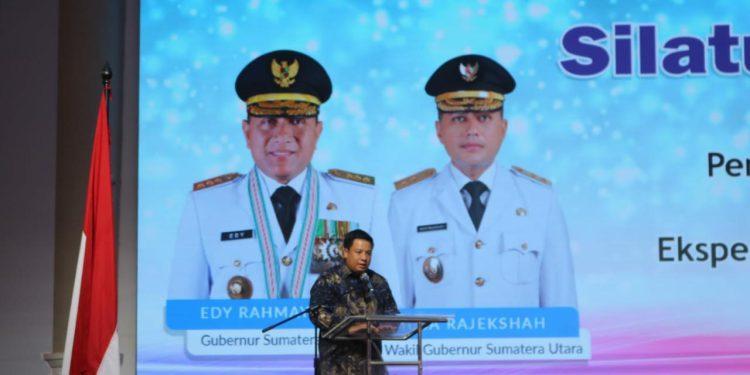 Bupati Samosir Hadiri Silaturahmi Nasional SMSI Ralam Rangka Menyambut Hari Pers Nasional