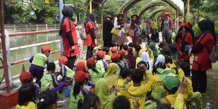 DKPP Indramayu Edukasikan Bercocok Tanam di Sabtu Ceria