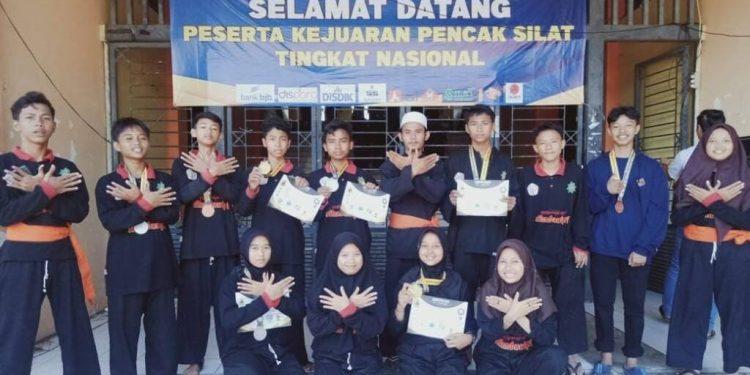 Ikuti Kejurnas Pencak Silat Kabupaten Indramayu Open tahun 2023, Santri Pesantren I’anatul Mubtadiin Dukuh Indramayu Raih 3 Emas, 2 Perak dan 3 Perunggu