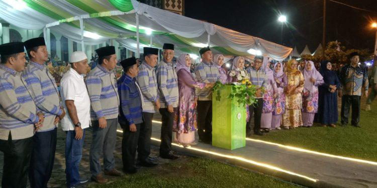 Musabaqah Tilawatil  Qur,an Hadist ke 52 Dan  Senin Qasidah ke 37 Malam di Resmikan Bupati Labuhan Batu