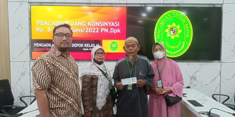 Konsinyasi Cair di PN Depok, Maji Akan Perjuangkan Tanah 37 Meter Yang Hilang