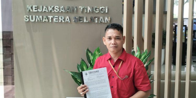 Kades Tanjung Kerang di Laporkan ke Kejati Sumsel Diduga Korupsi Pembangunan Dermaga