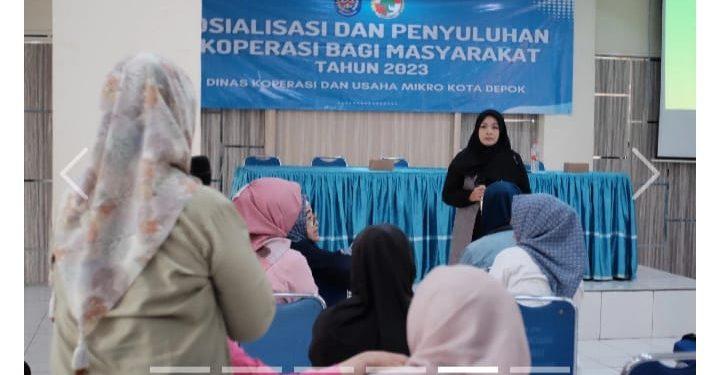 DKUM Gelar Sosialisasi Koperasi Bagi Pelaku UMKM di Cimanggis
