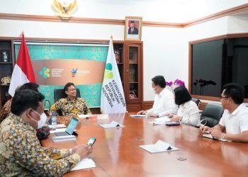 Tikatkan Pelayanan Kesehatan Bupati Samosir Temui Menkes RI