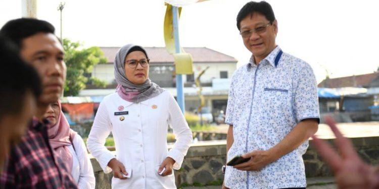 Bupati Nina Agustina Bersama Calon Investor Keliling Proyek Mangkrak