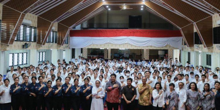 Dalam Rangka Mendulang Investor, Bupati Samosir Lakukan Kunjungan Kerja Ke Susteran Santa Elisabeth Medan