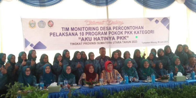 Luar Biasa, Desa Tumpatan Nibung Menjadi Contoh Desa di Deli Serdang