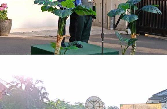 Pengadilan Negeri Depok Laksanakan Upacara Hari Lahir Pancasila