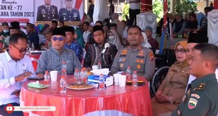 Wakil Bupati Labuhan Batu Hadiri.Pencanangan Bulan Bakti PRESISI Polri