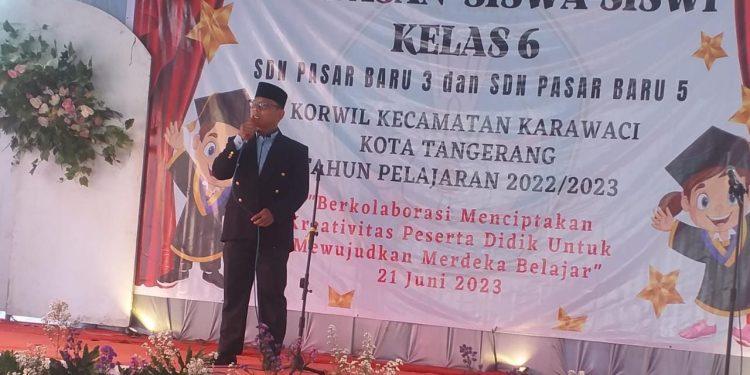 Pelepasan Siswa Kelas 6 SDN Pasar Baru 3 Dan SDN Pasar Baru 5 Kolaborasi Ciptakan Kreativitas Wujudkan Merdeka Belajar