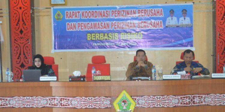 Pemkab Samosir Gelar Rakor Perizinan Berusaha dan Pengawasan Perizinan Berbasis Risiko