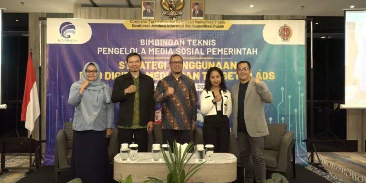 Maksimalkan Peran Kehumasan Melalui Media Sosial, Diskominfo Indramayu Ikuti Bimtek Pengelolaan Media Sosial Pemerintah