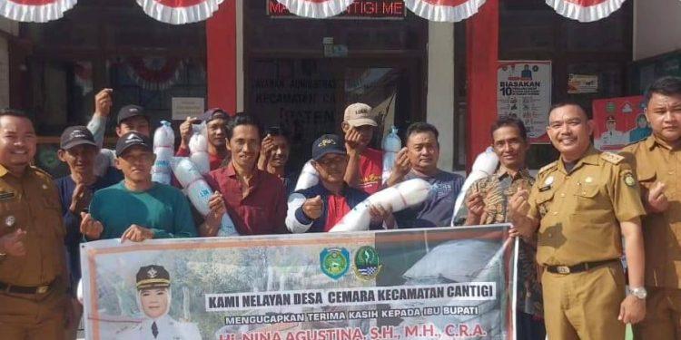 Bupati Nina Agustina Tinjau Ruangan Rusak SMP N 3 Kroya