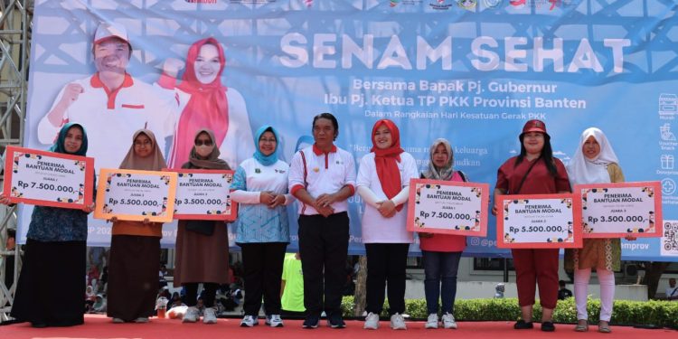 Pj Gubernur Banten Al Muktabar Ajak Terapkan Pola Hidup Sehat dan Aktif