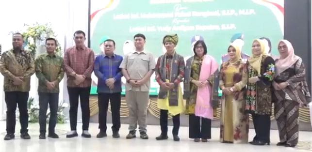 Plt. Bupati Hj Ellya Rosa Siregar, S.Pd., M.M., Hadir Dalam Pisah Sambut Dandim 0209 Labuhanbatu