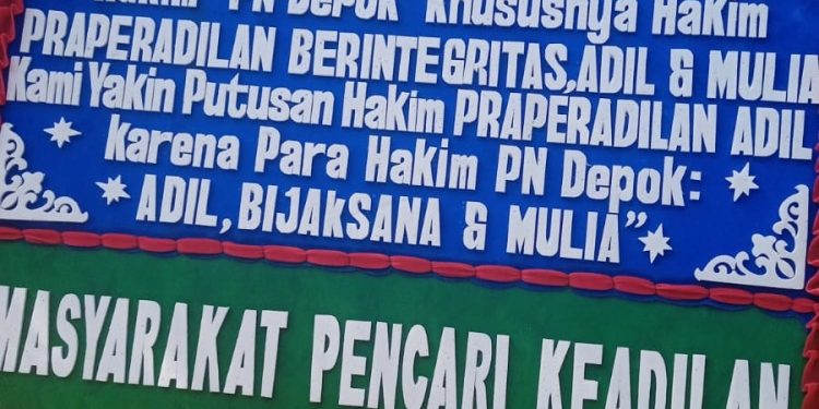 Pemohon Praperadilan Optimis PN Depok Akan Kabulkan Permohonan, Terkait SP3 Polres Depok