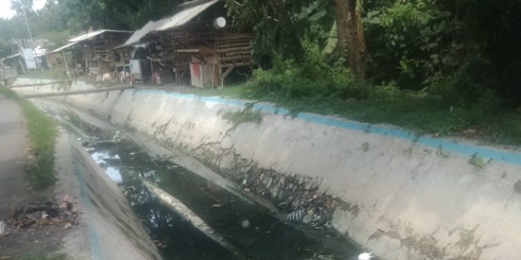Terkait Proyek Mangkrak di Desa Pengabean, Uang Negara Hanya di Buang ke Selokan