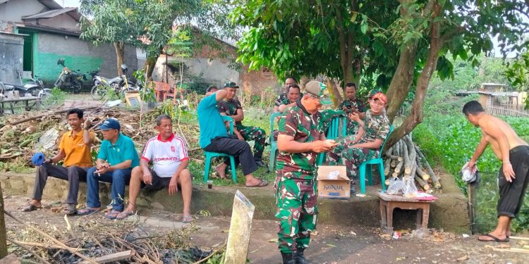 Pemdes Pabuaran Kerjasama Dengan Muspika Pabuaran, Serta Perkumpulan JPS, Lakukan Bedah Rumah