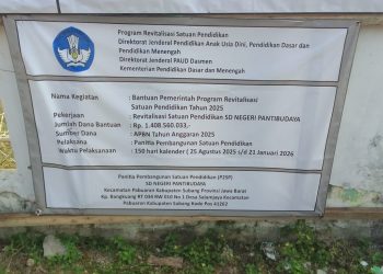 Komentar Kepsek SD Negri Panti Budaya Pabuaran, Ketika di Kirim Link Berita
