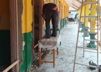 CV.Tafani Abadi Perkasa, Diduga Langgar Aturan Dalam Pelaksanaan Proyèk di SD Negeri Sanggar Winaya Koranji