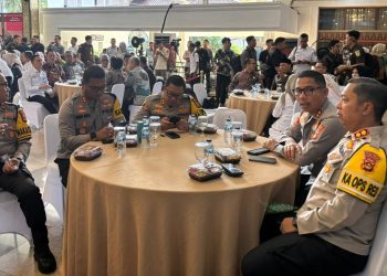 Kapolres Pagar Alam AKBP Januar Kencana Setia Persada Hadiri Rakor KPK Sumatera Selatan