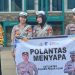 Kasat Lantas Polres Pagar Alam AkP Herman   Pimpin  Sosialisasikan Tertib Berlalu Lintas Di SMA/SMK Muhammadiyah