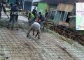 CV. Hasaro Perkasa Laksanakan Cor Beton, Diduga Asal Jadi dan Minimnya Pengawasan DPUPR Subang