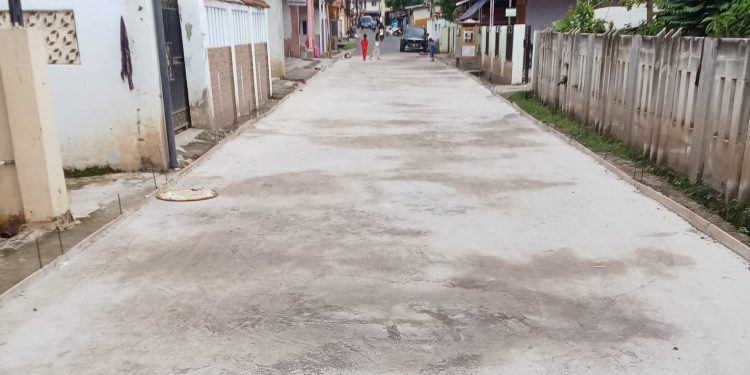 Warga Desa Belendung Akan Demo Dinas PUPR Kabupaten Suubang, Pekerjaan Cor Beton Jalan Kabupaten Mangkrak Dikerjakan CV.Bima Sakti Rp.751 Juta